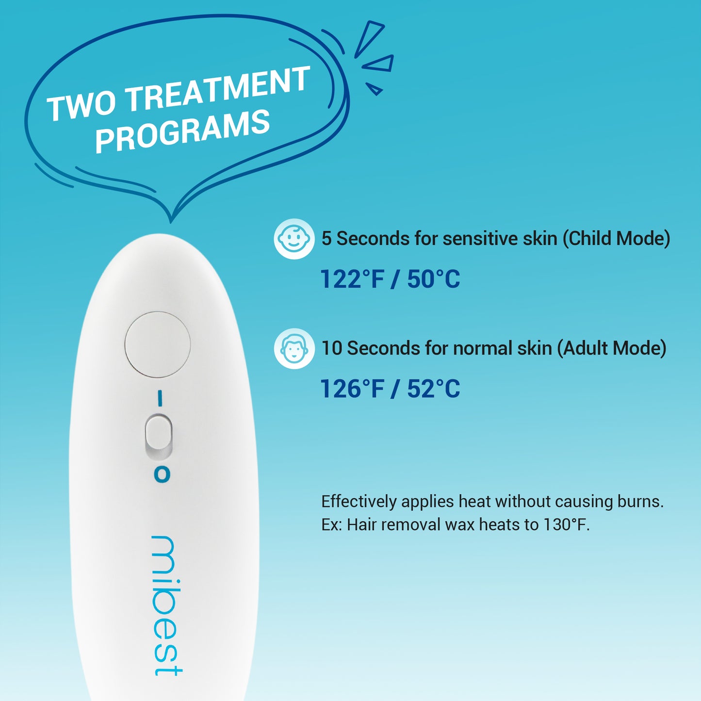 Mibest Electronic Insect Sting and Bite Relief - Itch Relief for Mosquito Bites - Chemical-Free Bug Bite Healer – Electronic Heat Device Natural Relief from Itching and Swelling - Fast Symptom Relief
