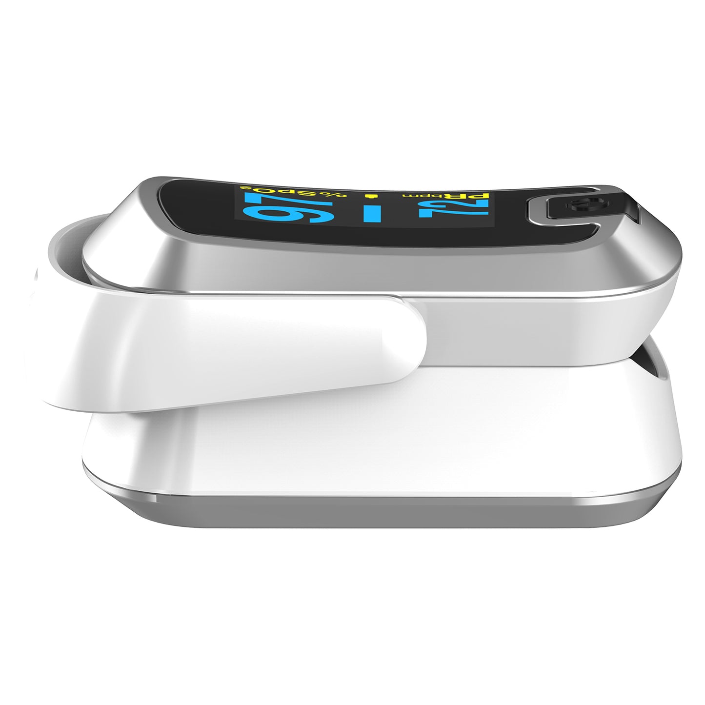Pulse Pro CN340™ OLED Fingertip Pulse Oximeter, Silver