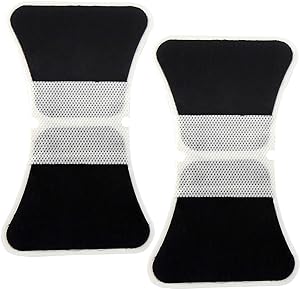 2 Pack Universal Therma Heated TENS Unit Pads - Muscle Stimulator E-stim Electrodes - Universal Replacement Massage Pads for Electronic Pulse Stimulators - Reusable Pad for Electrotherapy