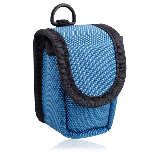 MIBEST Blue Pulse Oximeter Case - Nylon O2 Saturation Monitor Case - SPO2 Pulse Oximeter Carry Case - Portable Oxygen Sensor Carry Pouch - Fingertip Oximeter Case