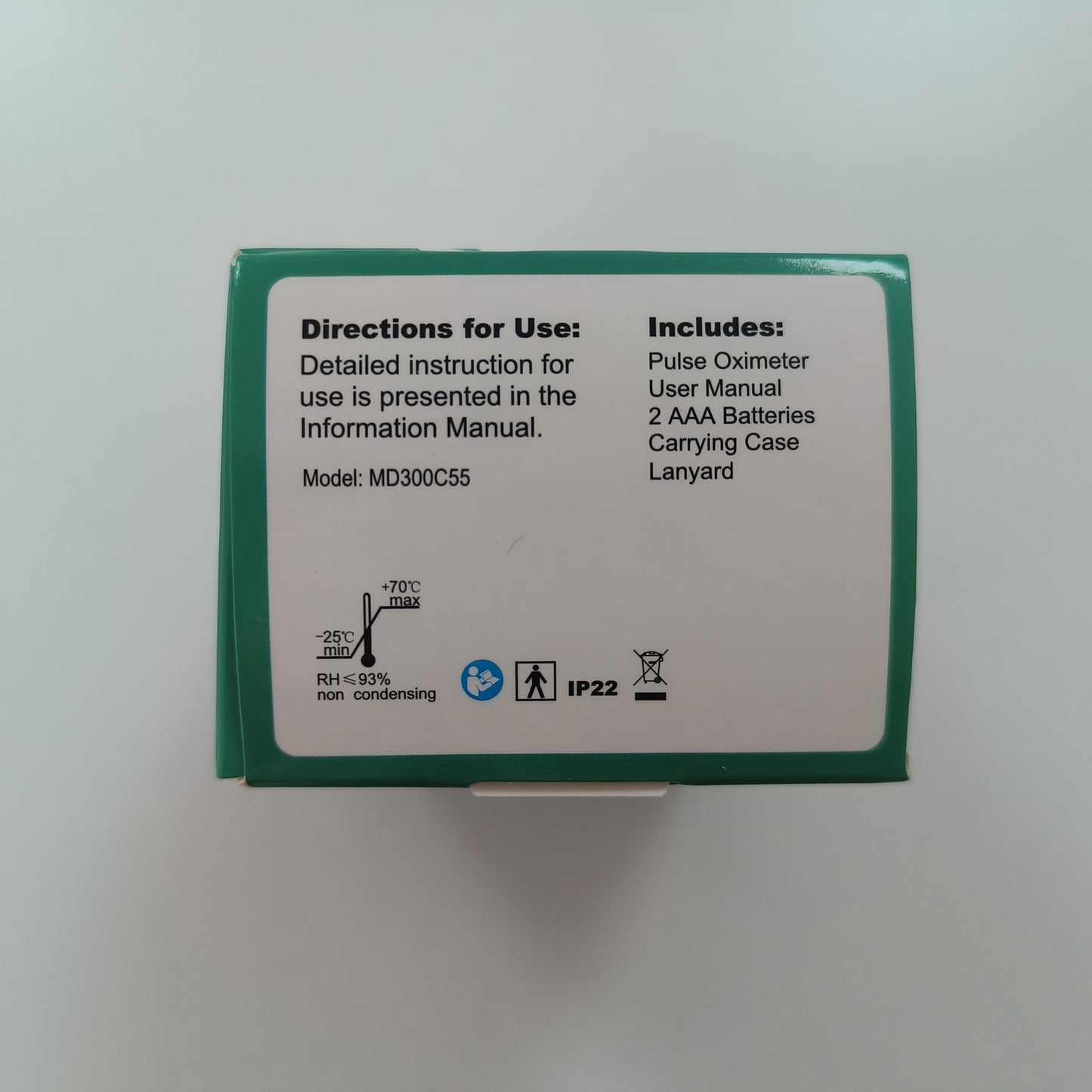 CHOICEMMED OLED Panda Pediatric Pulse Oximeter Fingertip – SP02 Pulse Oximeter for Kids – Children Blood Oxygen Saturation Monitor with Color OLED Screen - Child O2 Saturation Monitor with Batteries (Not for Infant or Newborn)