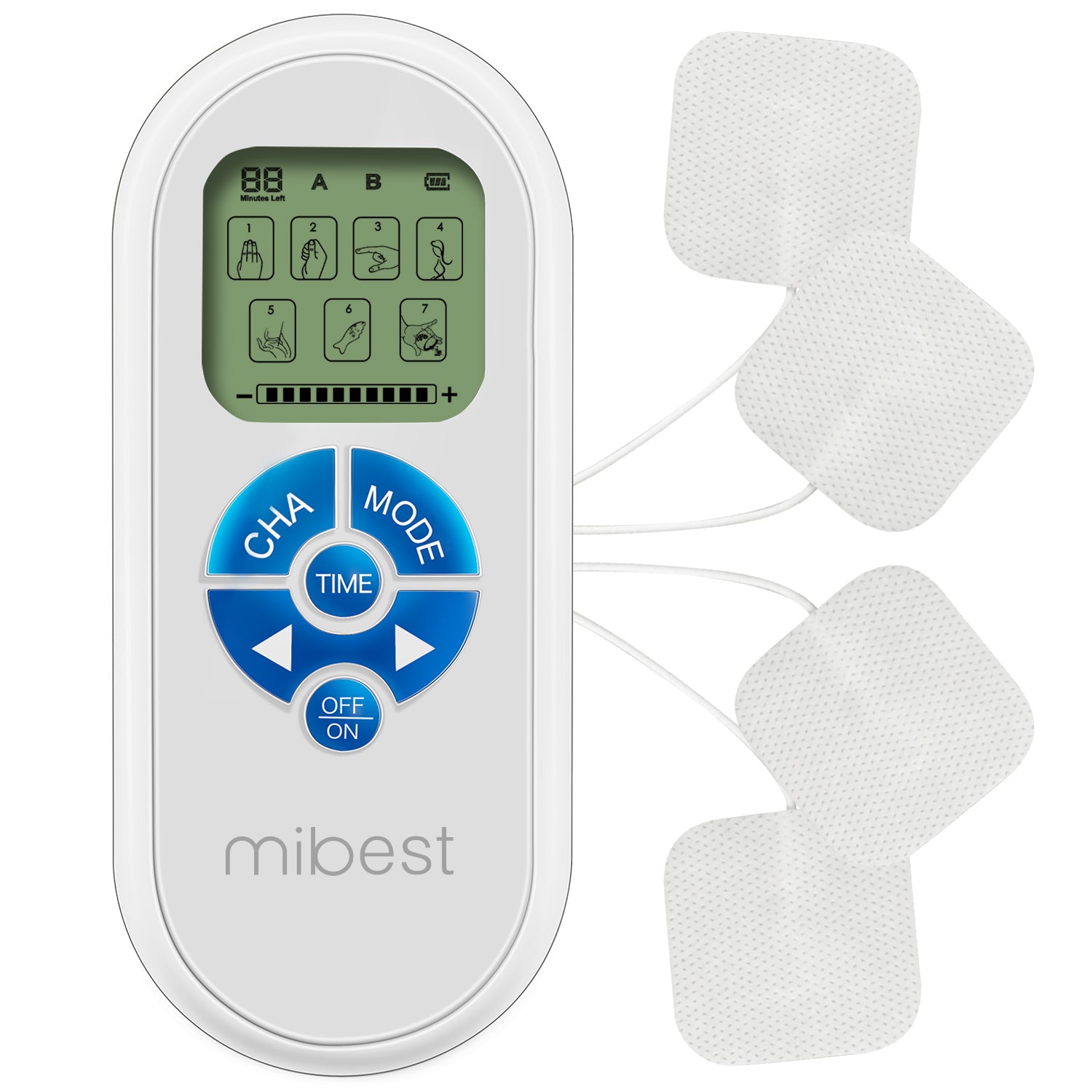 easy@Home TENS Electronic Pulse Stimulator Muscle Massager Unit