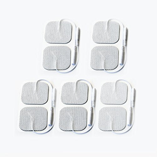 ChoiceMMed Universal TENS Unit Gel Replacement Electrode Pads for Electronic Pulse Stimulators with Advanced Latex-Free Technology for Electrotherapy